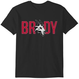 Tom Brady Goat 12 T Shirt